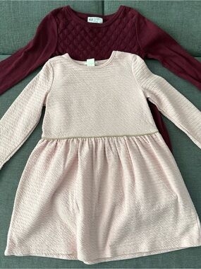 H&M kids long-sleeve dress bundle - size 6X/7